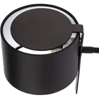 Brumberg Wandlamp 58152080, dimbaar, zwart, Woon-/ Eetkamer, Aluminium, Modern, wandlamp