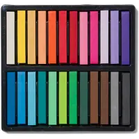HEMA Zacht Pastelkrijt Vierkant - 24 Stuks