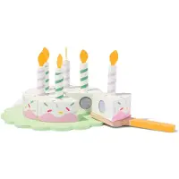HEMA Houten taart Ø 8 cm - 14-delig