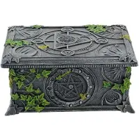 Nemesis Now - Gothic Decoratieve Artikelen - Wiccan Pentagram Tarot Box - voor Geen - standaard - Maat Standard