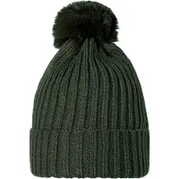 Yehwang Flurry Pompon Groen - Muts