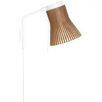 Secto Design Petite 4630 Muurlamp Walnut veneer | Plug On|Off switch