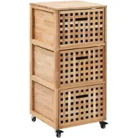vidaXL Badkamerkastje 41x41x91 cm massief walnotenhout