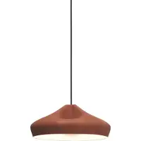 Marset Pleat Box 36 Suspension Lamp E14 | Terracotta - White