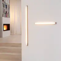 Tunto LED40 160cm wand/plafondlamp Direct licht Oak Black Stained | Casambi (Bluetooth) | 4000K