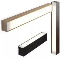 Tunto LED40 40cm wand/plafondlamp Direct licht Oak | Dali|Push (Standard) | 4000K