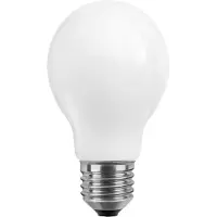 Segula LED-lamp, opaal, E27, 6,5W, 2700K, dimbaar