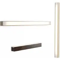 Tunto LED40 160cm wand/plafondlamp Direct licht Oak Black Stained | Casambi (Bluetooth) | 2700K