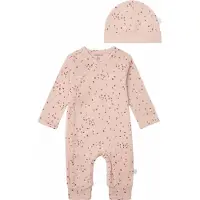 Noppies - Kledingset - 2delig - Boxpak Nuuk - Muts Navar - Rose Smoke - Maat 50