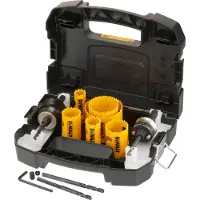 DeWalt DT90357-QZ Gatenzaagset 20 mm, 25 mm, 32 mm, 38 mm, 51 mm, 64 mm 10 stuk(s)