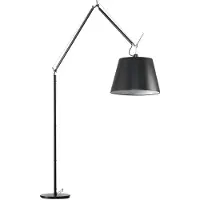 Artemide Tolomeo Mega LED Vloerlamp Body (Alleen body) Black | Dimmer on cable | 2700 K