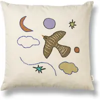 Ferm Living Naive kussen 40x40 cm Bird