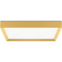 Lombardo Flo Q 500 Plafondlamp Gold | 4000K | 1-10V|Push|Dali IP20