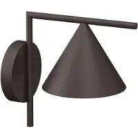 Flos Captain Flint Outdoor Wand/Plafondlamp Deep Brown | 4000K | Dimmable 1-10V