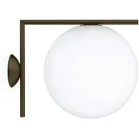 Flos IC Lights Outdoor Wand/Plafondlamp Deep Brown | Wall Ceiling 2