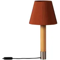 Santa & Cole Básica M1 Tafellamp Tile Raw Color Ribbon | Nickel | Without Stabilizing disc