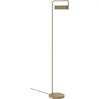 Bolia Vloerlamp Scribe Matt Antique Brass Plated Iron