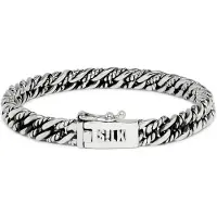 Silk Jewellery - Zilveren Armband - Linked - 243.21 - Maat 21,0