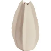 Light & Living Vaas deco 37x36x66,5 cm KELAPA keramiek crème (Wit, 36x66.5x37cm)