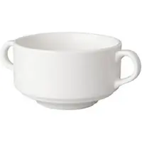 Mammoet - Budgetline - Soepkom - 6 stuks - 30 cl - Wit - Porselein