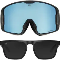 MowMow LEGEND Skibril + Extra Lens + Zonnebril – Magnetisch – Bio-Frame - R-Strap - UV400 - Unisex