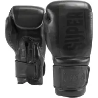 Super Pro (kick)Bokshandschoenen Bruiser (Limited) - Zwart - 14 oz.