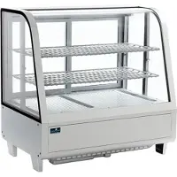 CaterCool Koelvitrine Wit 100 Ltr, H68 x B45 x L68, 230V / 164W