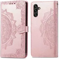 IMoshion Mandala Bookcase voor de Samsung Galaxy A25 (5G) - Rosé Goud