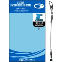 GARBOLINO Afhouder Feeder Paternoster Boom (3 pcs) - Maat : 3 - 75mm