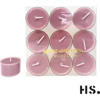 Home Society -Waxinelichtjes - Theelichtjes - 9 stuks - Lila