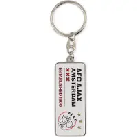 Ajax -sleutelhanger license plate