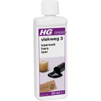Hg Vlekweg 3 Voor Kaarsvet-, Hars- & Teervlekken - 50ml