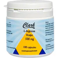 Clark L-Arginine 500mg Capsules
