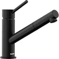 BLANCO Kano-S zwart mat