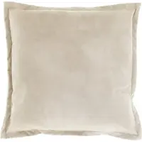 Unique living kussen basics 45x45cm dove white