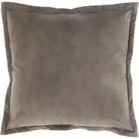 Unique living Kussen Basics 45x45 cm taupe