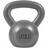 Gorilla Sports Kettlebell 10 kg Gietijzer