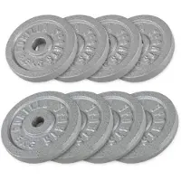 Gorilla Sports Halterschijf 5 kg Gietijzer