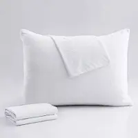 Zavelo Molton Kussenslopen - Kussenbeschermer - (2 stuks)-70 x 90 cm