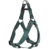 Flamingo Ziggi Step&go - Harnas Honden - Harnas Step&go Ziggi Donkergroen L 40-70cm 25mm - 1st - 134822 - 1st
