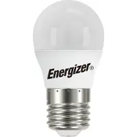 Energizer energiezuinige Led kogellamp - E27 - 5,5 Watt - warmwit licht - dimbaar - 1 stuk