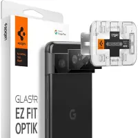 Spigen Optik.TR EZ Fit Google Pixel 8 Cameralensbeschermer 2 Pack