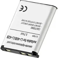 AccuCell -batterij geschikt voor Pentax-batterij D-Li63, Optio M30, T30
