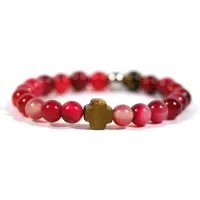 Heaven Eleven KIDS - meisjes - armband - edelsteen - 6mm - 15cm