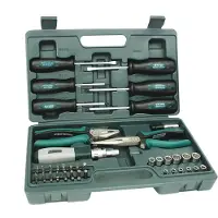 BRÜDER MANNESMANN Gereedschapset combi 45 dlg (Hobby) - 29110