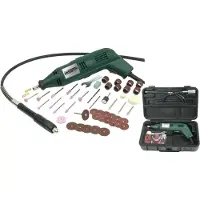 BRÜDER MANNESMANN Compact-TOOL, multifunctioneel gereedschap, geschikt voor gebruik met netstroom, variabele snelheid, artikelnummer 92577