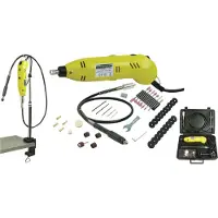 BRÜDER MANNESMANN 92571 M92571 Multifunctioneel gereedschap Incl. accessoires, Incl. koffer 81-delig 130 W