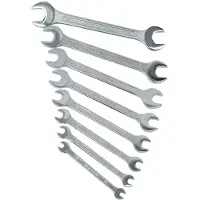 BRÜDER MANNESMANN Steeksleutelset 8 dlg 6-22 mm (Hobby) - 110-8