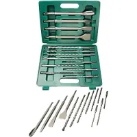 BRÜDER MANNESMANN Boor- beitelset 13 dlg SDS+ (Hobby) - 12588