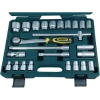 BRÜDER MANNESMANN M29080 Dopsleutelset 25-delig